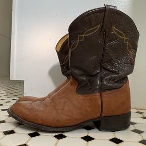 TONY LAMA vintage leather western boots men’s 13D
